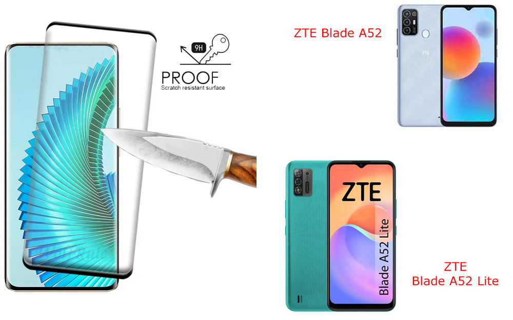 Захисне скло HyperGlass Pro для ZTE Blade A52, Blade A52 Lite – максимальна чутливість та захист Київ - фото 1