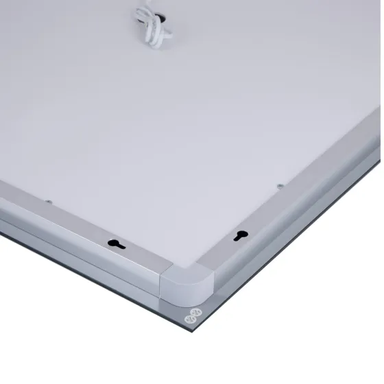 Дзеркало Lidz Kubis (KU1) 1200х800 з LED-підсвіткою Touch, з антизапотіванням, з димером, регумометр. яскравості LDKUB120080049008 Київ