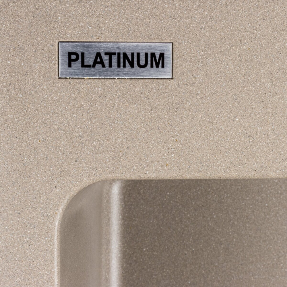 PLATINUM Гранітна мийка для кухні Platinum 7850 Bogema матовий Титан Київ - фото 7