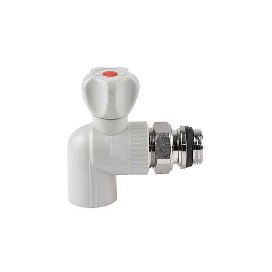Кран кульовий радіаторний PPR Thermo Alliance 25х3/4" кутовий Київ