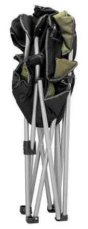 Раскладное туристическое кресло Time Eco TE-17 SD-140, черно-зеленое Киев