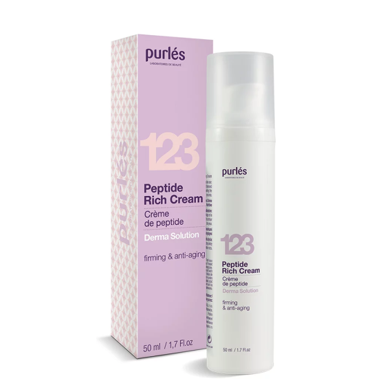 Поживний крем із пептидами Purles Peptide Rich Cream, 50 мл Дніпро