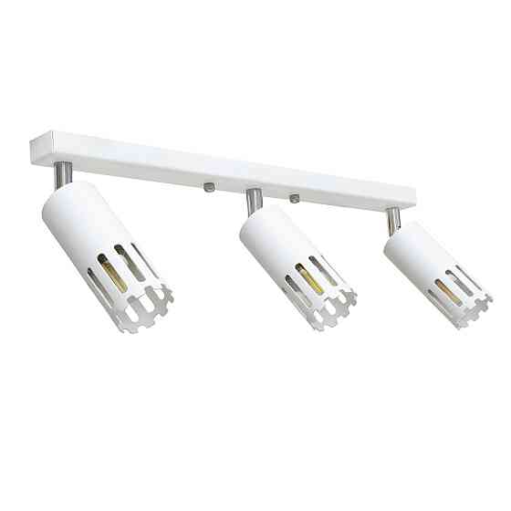 Светильник потолочный MSK Electric Teramo спот поворотный на три плафона белый NL 180501-3 WH Одесса