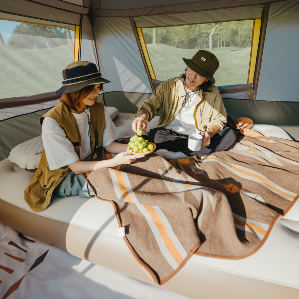 Палатка четырехместная Naturehike Cape Series 5.2 CNK2450WS037, серо-коричневая Киев - изображение 6