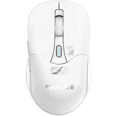 Мишка Promate Samo Wireless/Bluetooth White (samo.white) Вінниця