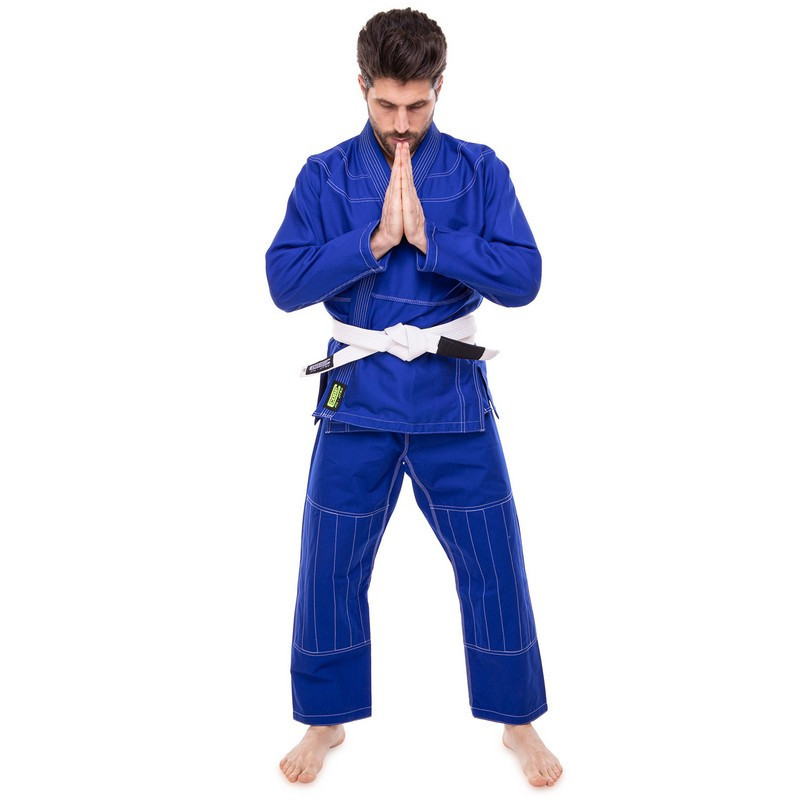 Кімоно для джиу-джитсу доросле CORE CO-3139-A розмір 140-180 см синій Спортивний одяг Київ - фото 10