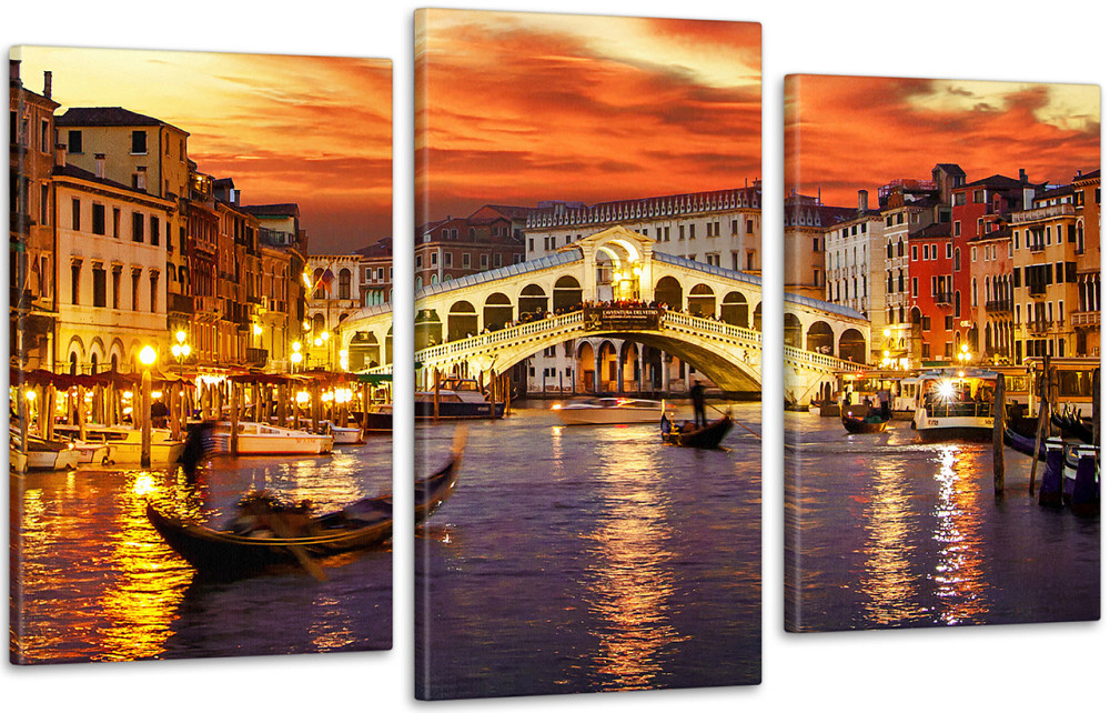 Модульная картина Город Art-91_3 70x130 см Киев - изображение 1