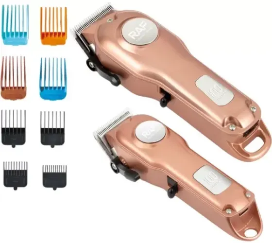 Машинка для стрижки RAF R4023 аккумуляторная, триммер для волос и бороды, насадки, регулировка длины Одесса