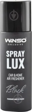 Освежитель воздуха WINSO Spray Lux Exclusive 55 мл – Black: Элегантный аромат для стильных интерьеров Ковель