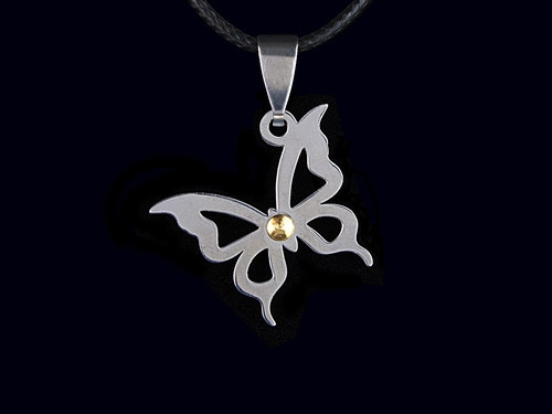Кулон Метелик на шнурку Київ - фото 1