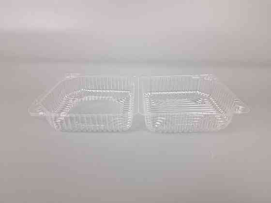 Контейнер пластиковий з відкидною кришкою V800 мл IT-10 131*131*70 (50 шт) Харків