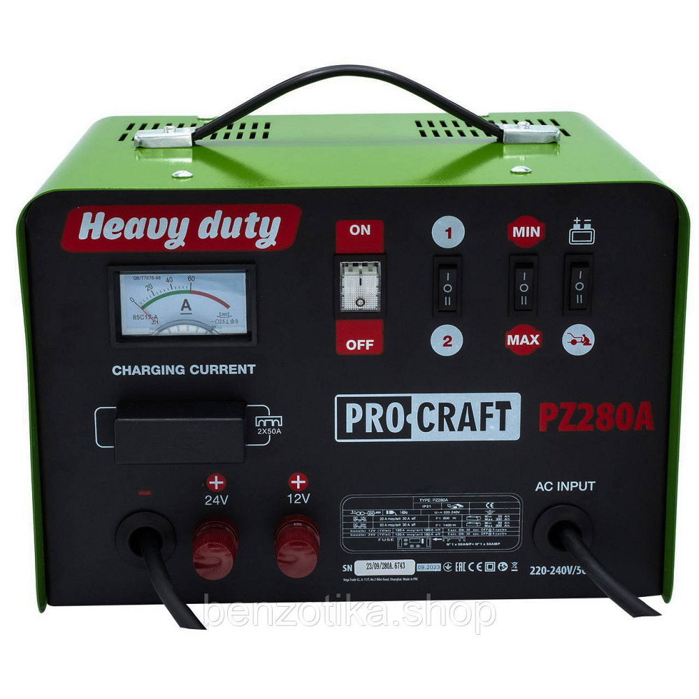 Пуско-зарядний пристрій Procraft PZ280A NEW Киев - изображение 1