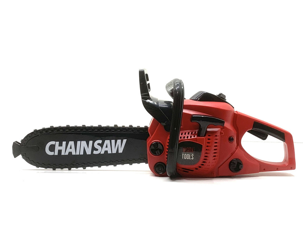 Бензопила іграшкова рухлива стрічка звук Червона (OYG603) Чернігів - фото 5
