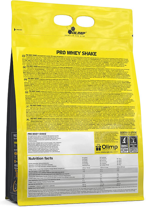 Протеїн Olimp Pro Whey Shake 2270 г, ваніль Луцьк - фото 2