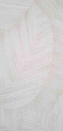 Обои виниловые на флизелине Sintra Adria метровые листья крупные 3д структурные светло бежевые Киев