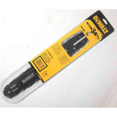 Шина для ланцюгової пили DeWALT 16''/40 см, з ланцюгом 3/8'', 1.1 мм, (DT20660) Вінниця