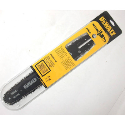Шина для ланцюгової пили DeWALT 16''/40 см, з ланцюгом 3/8'', 1.1 мм, (DT20660) Вінниця - фото 2
