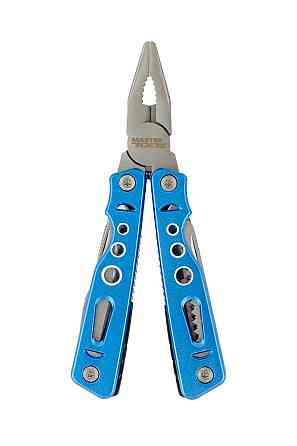 Мультитул MASTERTOOL "Плоскогубці MAXI" 15в1 алюмінієва ручка чохол 79-0525 Рівне