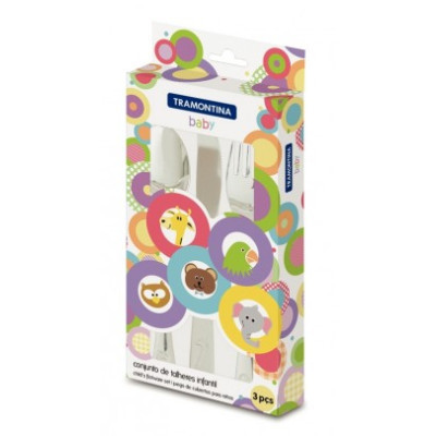 Набор столовых приборов Tramontina Baby 3 предмети (66970/020) Винница - изображение 1