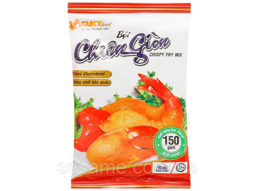 Мука мікс для панірування та фритюру Tai Ky Red Crispy Fried Powder 150g Харків - фото 1