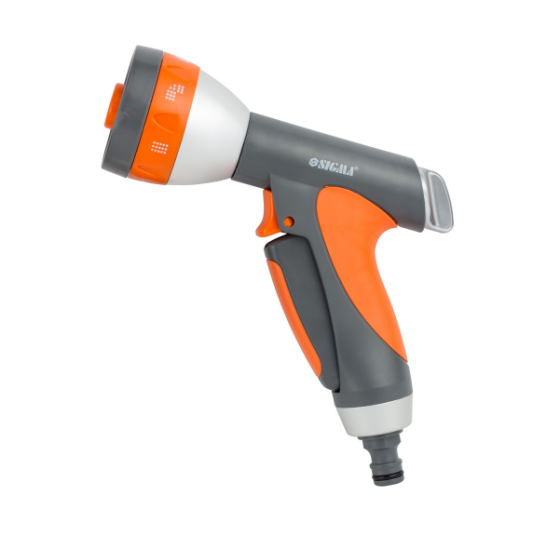 Пістолет-розпилювач 7-ми режимний ABS+AL+TPR Flora Житомир