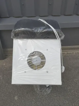 Вытяжка для педикюра с подставкой-треной, мощностью 80 Вт, 100 киловатт. Белая Киев