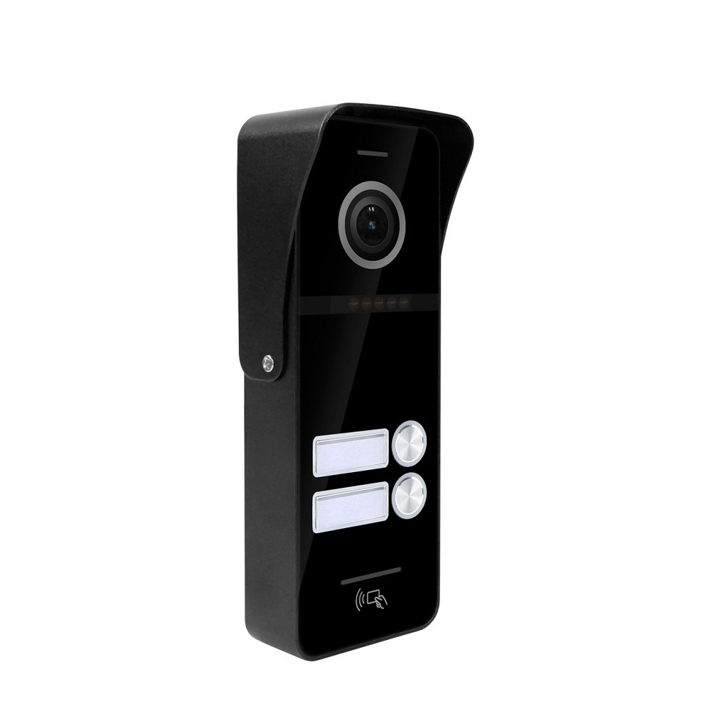 Вызывная панель домофона со встроенным считывателем карт SEVEN CP-7504/2 RFID black Киев - изображение 9