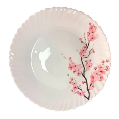 Тарілка Vittora "Сакура" Wave Dessert 19 см (V-190SK) Вінниця - фото 1