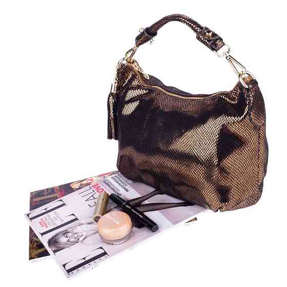 Женская сумка Realer P112 античная латунь Киев