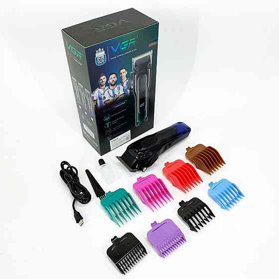 Машинка для стрижки волосся з різними насадками VGR V-013, Тример для стрижки акумуляторний професійний NA-88 Івано-Франківськ