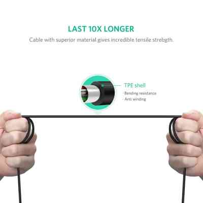 Кабель для принтера USB-C 2.0 to BM 2.0m US241 black Ugreen (50446) Вінниця