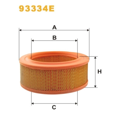 Повітряний фільтр для автомобіля Wixfiltron 93334E Вінниця - фото 1