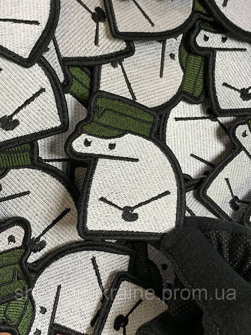 Шеврон Флорк солдат ЗСУ (Форма контурна. На липучці) Розмір 8x6.5см Київ - фото 5