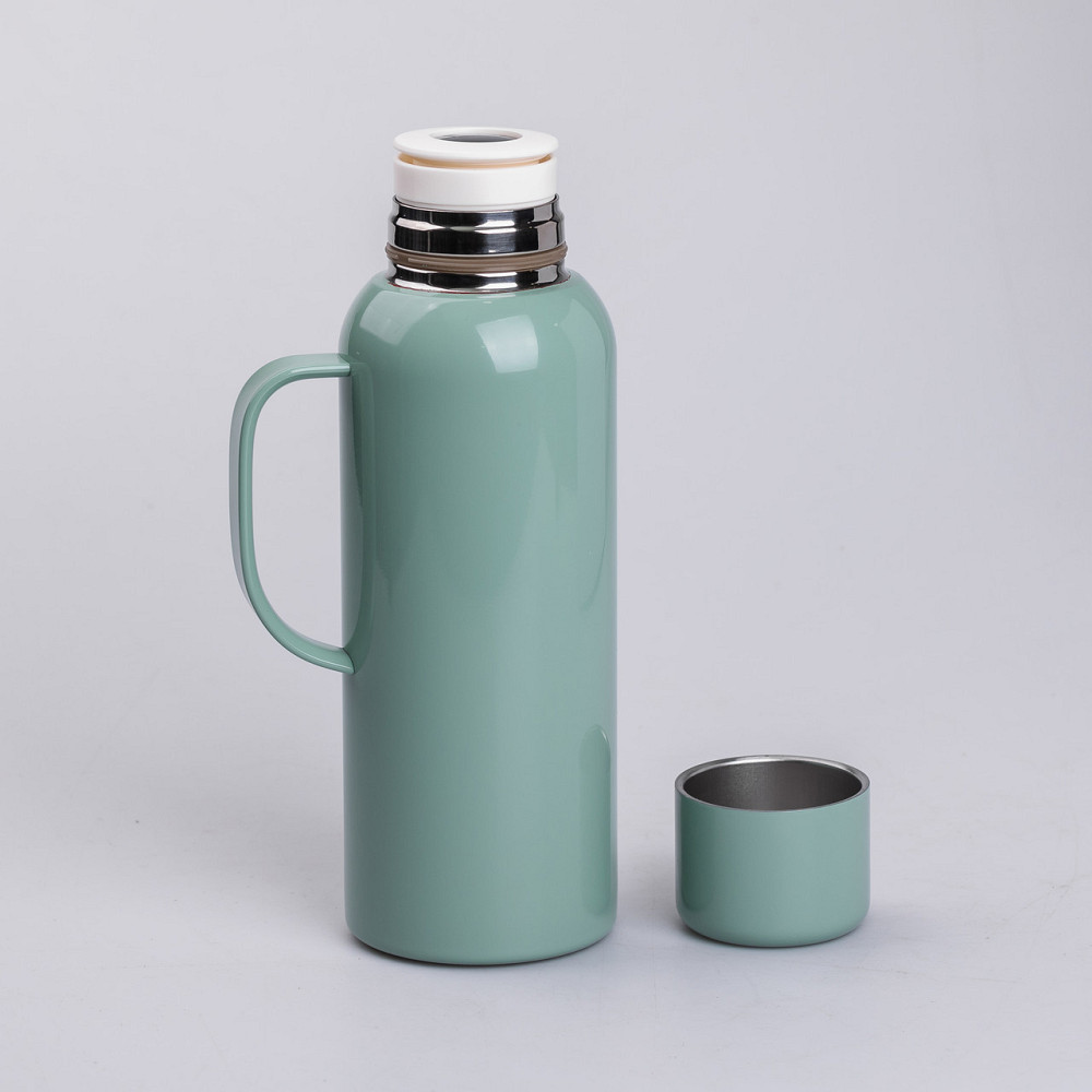 Термос Vacuum с датчиком температуры на 820 мл мятный HP-14-55M Киев - изображение 3