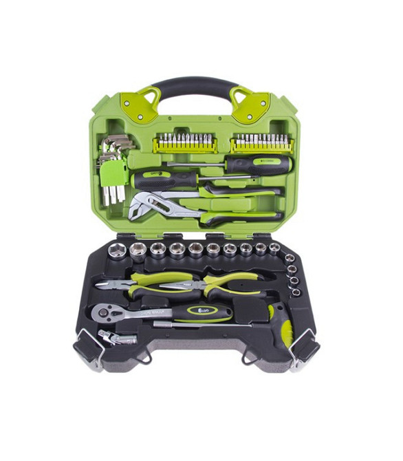 Набір інструментів 56 пр. 1/4&quot;,1/2&quot; НІ-3056П Alloid Вінниця - фото 1