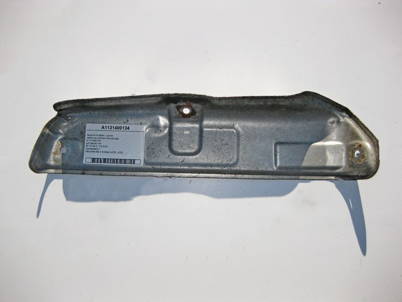Mercedes-Benz  A1131400134 Захисний екран - щиток лівого випускного колектора двигуна M113 V8 4.3 5.0 5.5л S-Class W220 Одесса - изображение 2