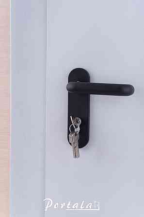 Двери технические, ЕИ30, гнутый профиль 80 мм, РАЛ 7035, толщина полотна 60 мм Киев