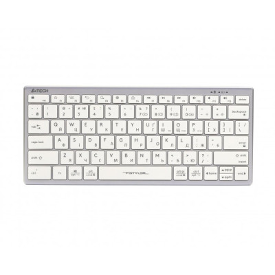 Клавиатура A4Tech FBX51C Wireless/Bluetooth White (FBX51C White) Винница - изображение 1