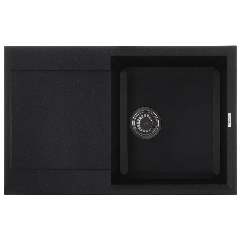 Майка кухонна Zerix ZS-7950S-13 Графітна (ZX4585) Київ - фото 1