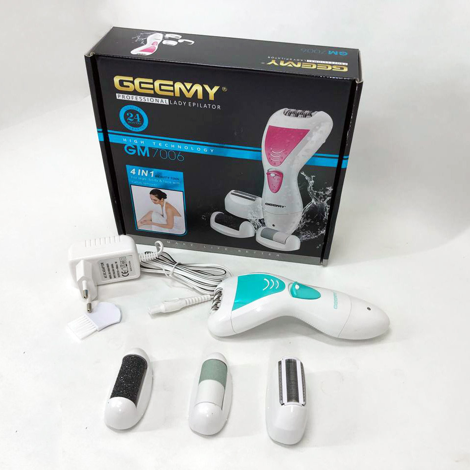 Прибор для удаления мозолей на ногах Gemei, Пилка для педикюра ног Электрический эпилятор пилка ZI-24 Львов - изображение 6