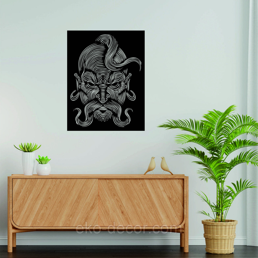 Декоративное настенное Панно «Козак» Декор на стену Киев - изображение 2