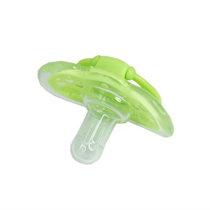 Дитяча силіконова пустушка "Салатове серце" MGZ-0517(Green) кругла Вінниця - фото 1