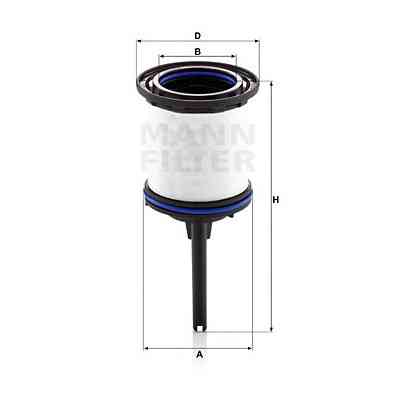 Фільтр паливний Mann PU7008ZKIT Вінниця