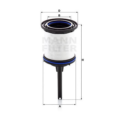 Фильтр топливный Mann PU7008ZKIT Винница - изображение 1