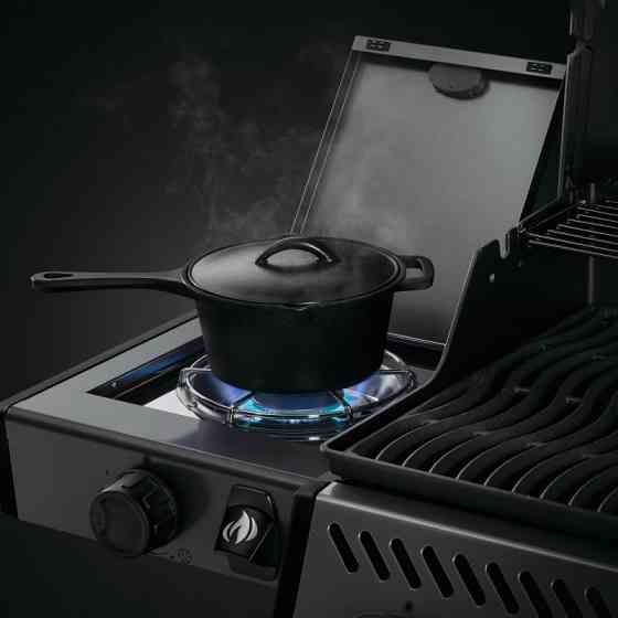 Газовый гриль Napoleon Freestyle 425 с боковой конфоркой, графитовый F425SBPGT-RU Код: 010091 Ровно