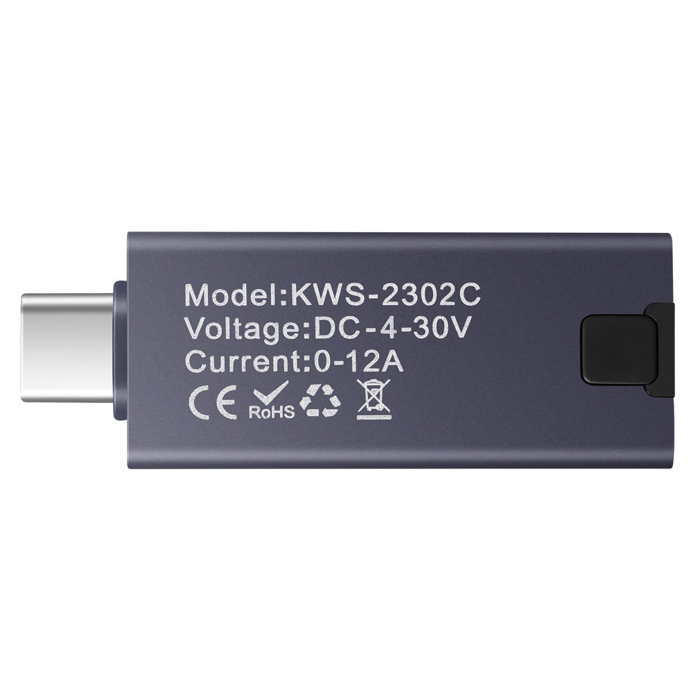 USB тестер KWS-2302C для вимірювання напруги та струму Київ - фото 6