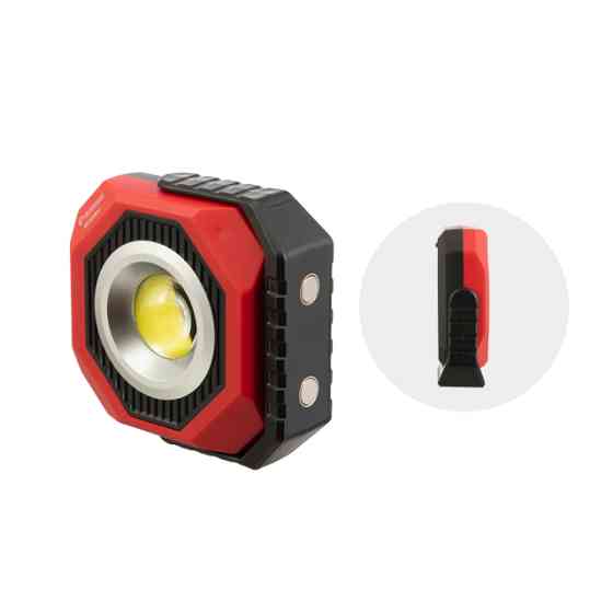 Ліхтар робочий WORKLIGHT, 1 COB, 470 лм, магніт, сонячна панель, STORM Львів