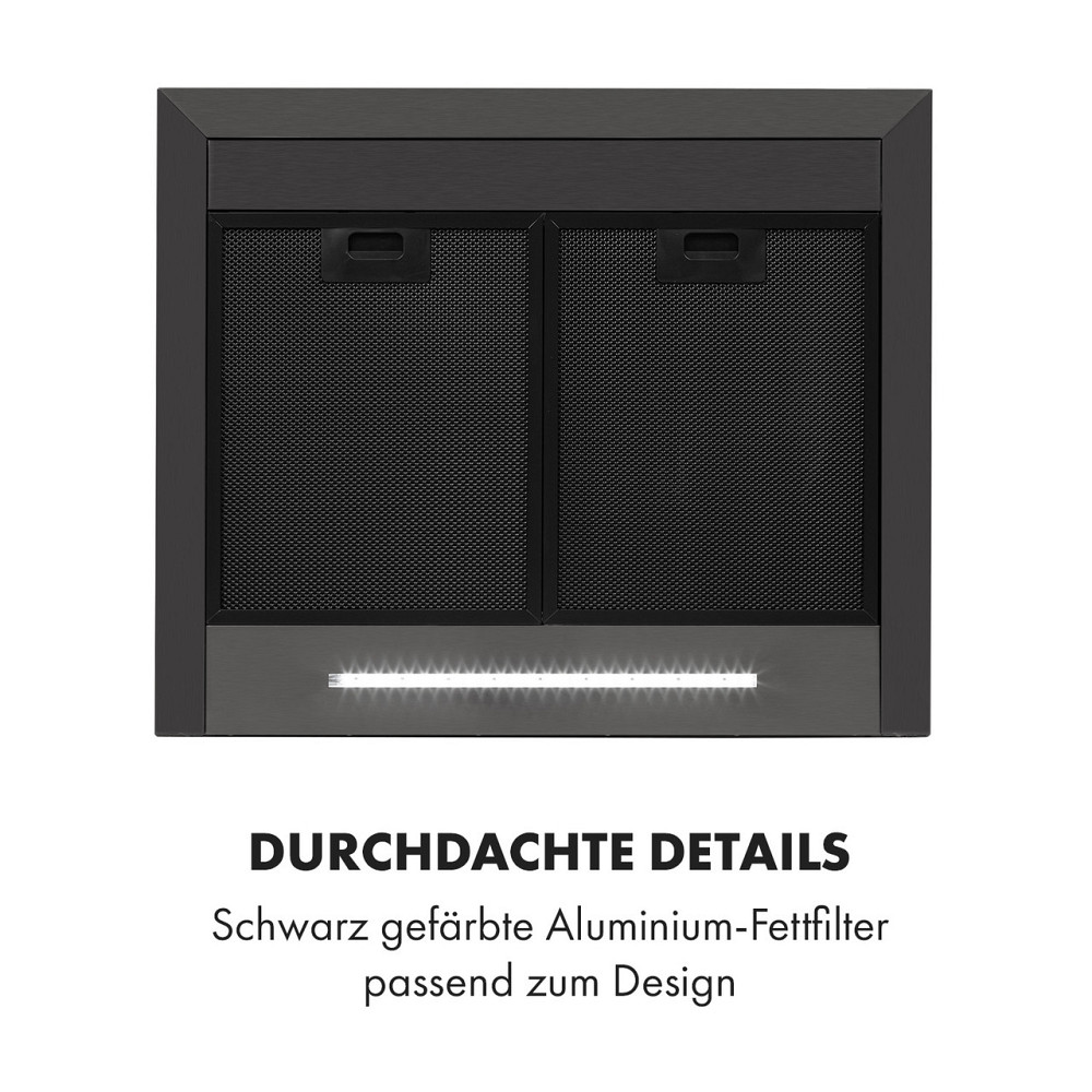 Вытяжка Isabella 600 м3/ч 3 уровня мощности черный (Германия, читать описание) Ровно - изображение 6