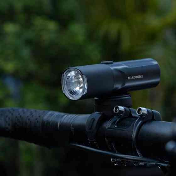 Водонепроникне велосипедне світло LEADBIKE, Ліхтар з велокріпленням і вбудованим акумулятором CD-24 Львів