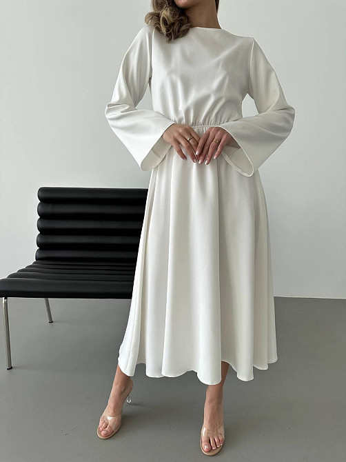 Женское романтическое платье с открытой спиной Одесса - изображение 1